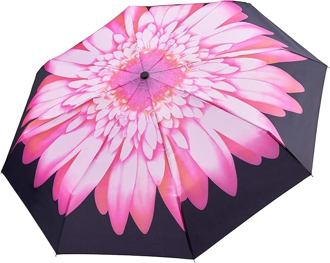Goothdurs Automatic Mini Travel Windproof Umbrella Compact Auto Open/Close Small Lightweight Folding Rain Umbrellas for Women Men