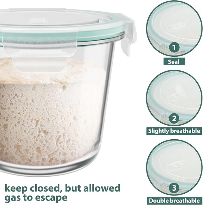 3 Cup/23oz Meal Prep Containers