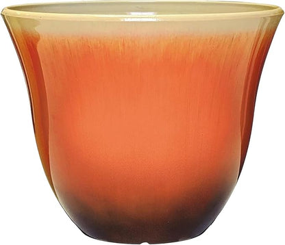 Classic Home and Garden Honeysuckle Resin Planters