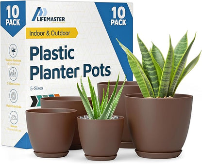 Planter Pots with Drainage Holes