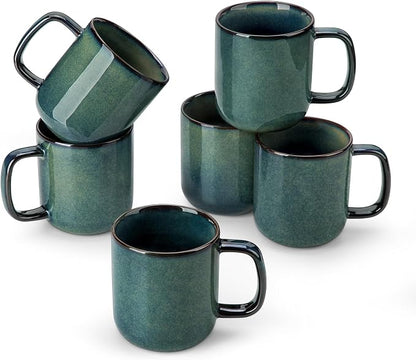 vancasso STARRY Coffee Mugs Set, 12 oz Ceramic Coffee Cups