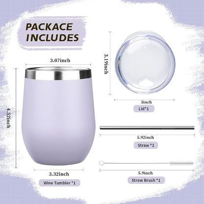 12oz Stemless Wine Tumbler