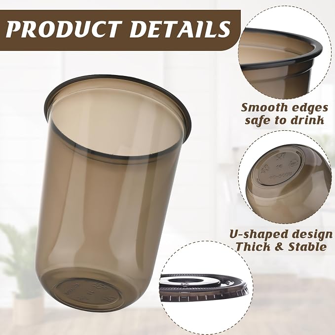 16oz Disposable Stemless Glasses