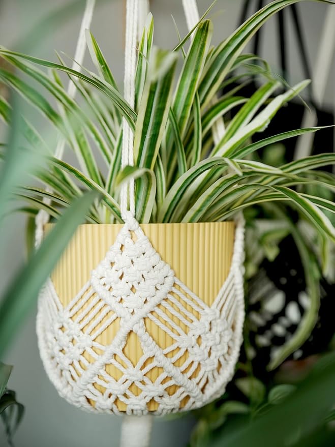 Hanging Planter with Patterns