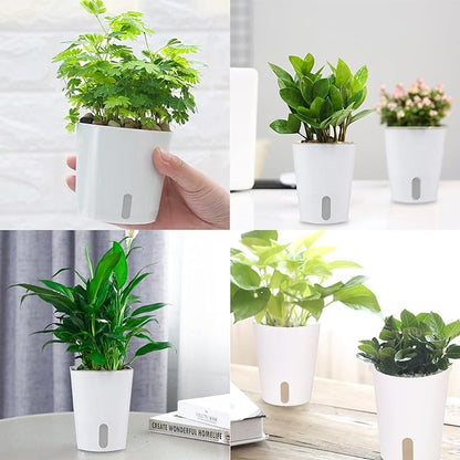3" Self Watering Pots, 20 Sets Self Watering Planter Pots