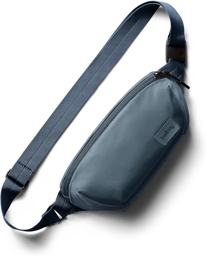 Bellroy Laneway Belt Bag (versatile crossbody sling bag, fanny pack) - BlueSteel