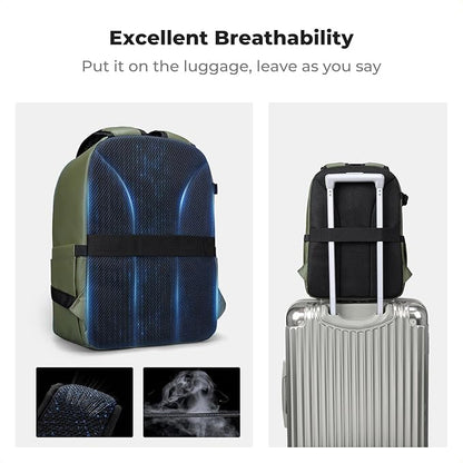 K&F CONCEPT Camera Backpack Bag, Professional DSLR/SLR/Mirrorless Camera Bag with Tripod Holder & Rain Cover, Waterproof Photography Camera Case Compatible with Canon/Sony/Nikon/FUJIFILM