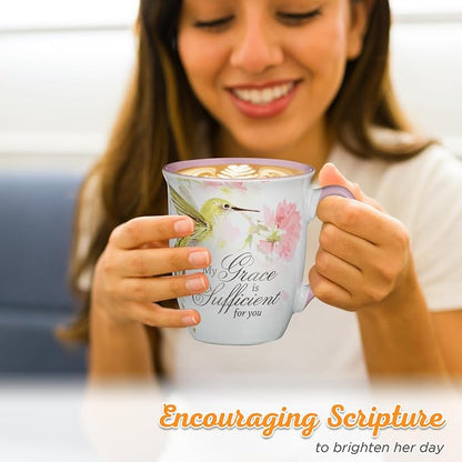 Christian Art Gifts Large Ceramic Inspirational Scripture Coffee & Tea Mug