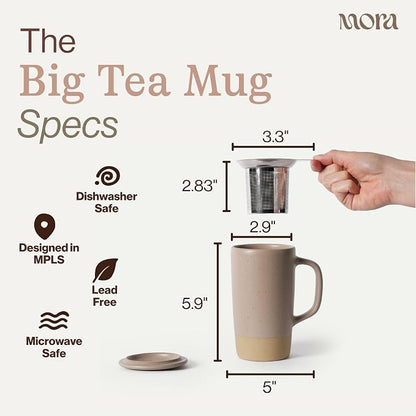 MORA Ceramics Large Tea Mug