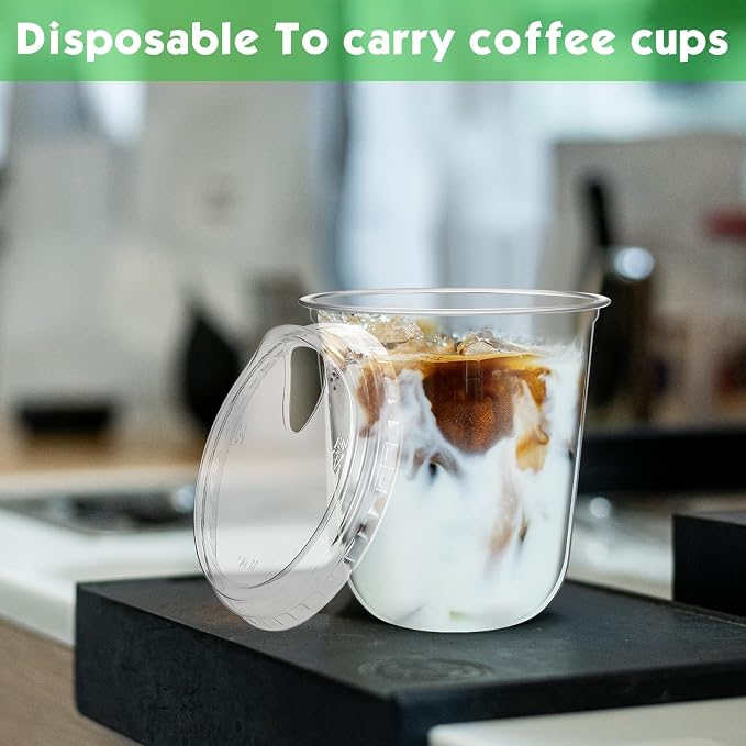 Baderke Clear Plastic Cups