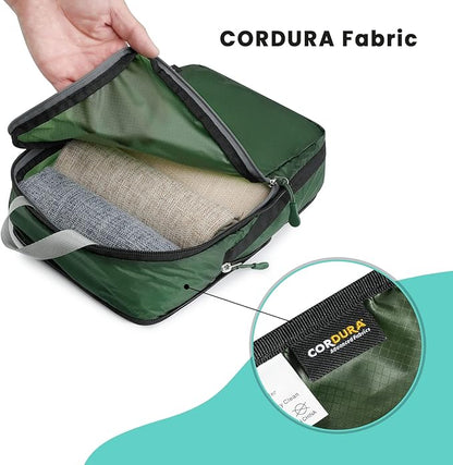 BAGAIL 6 Set Ultralight Compression Packing Cubes Packing Organizer for Travel Accessories Luggage Suitcase Backpack