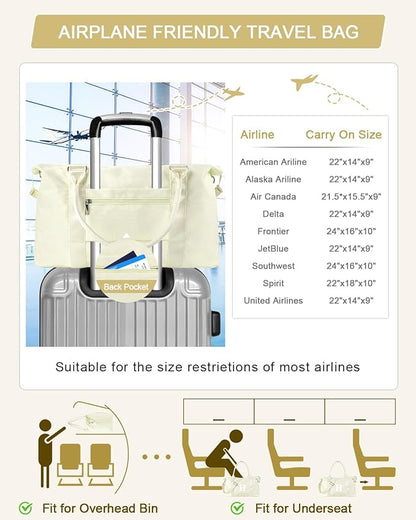 Initial Travel Duffel Bag Sports Gym Bag for Kids Teen Birthday Gifts,Beige Personalized Weekender Carry On Dance Bags for Women Men,Waterproof Monogram Overnight Bag with Trolley Sleeve(Letter H)