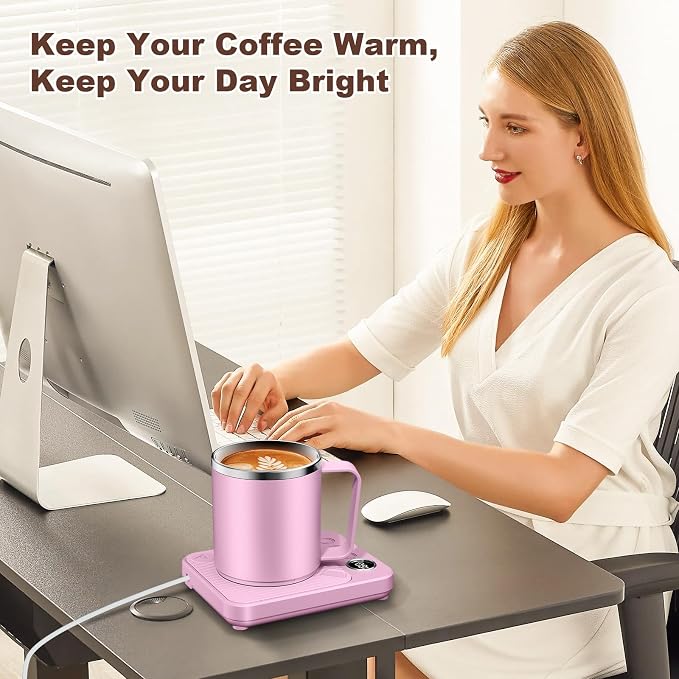 Felibeaco 16oz Heated Coffee Mug