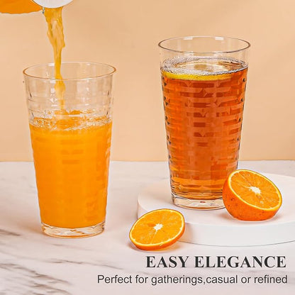 Acrylic Clear Highball Plastic Cups | Plastic Reusable Tumblers 22oz |
