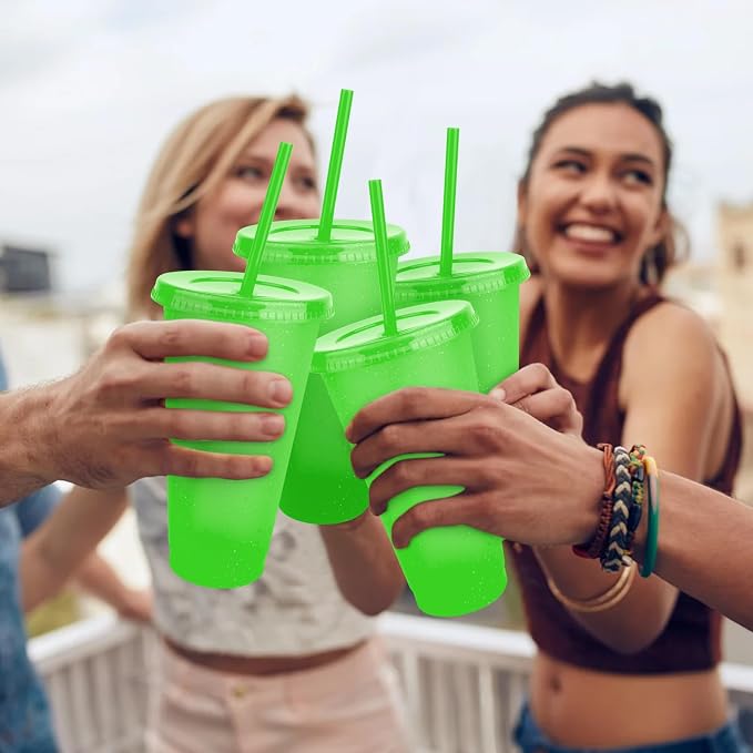 Hxezoc 16-Piece Reusable Cups