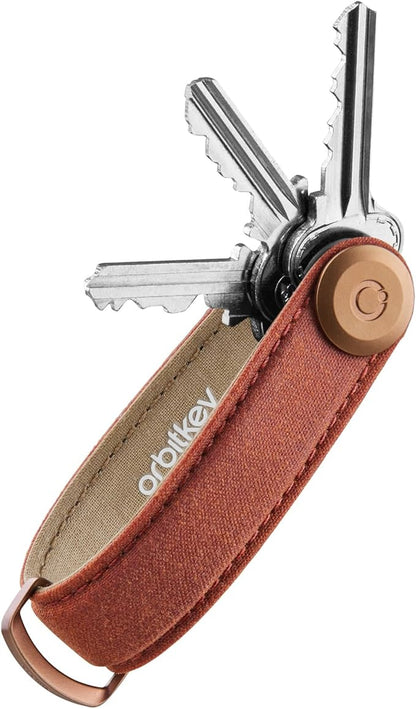 Orbitkey Key Organiser Waxed Canvas