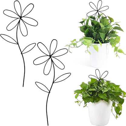 2 Pcs Indoor Plant Trellis, Mini Garden Trellis