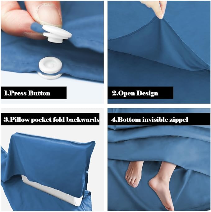 Sleeping Bag Liner,Travel Sheet & Adult Sleep Sack, Camping Sheets Travel Sleep Sack for Backpacking,Hotels & Hostels -Lightweight Single &Double Travel Sheet Camping Sheets