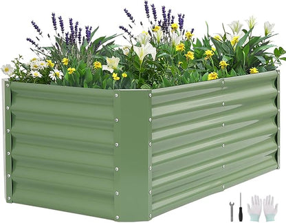 Galvanized Raised Garden Bed