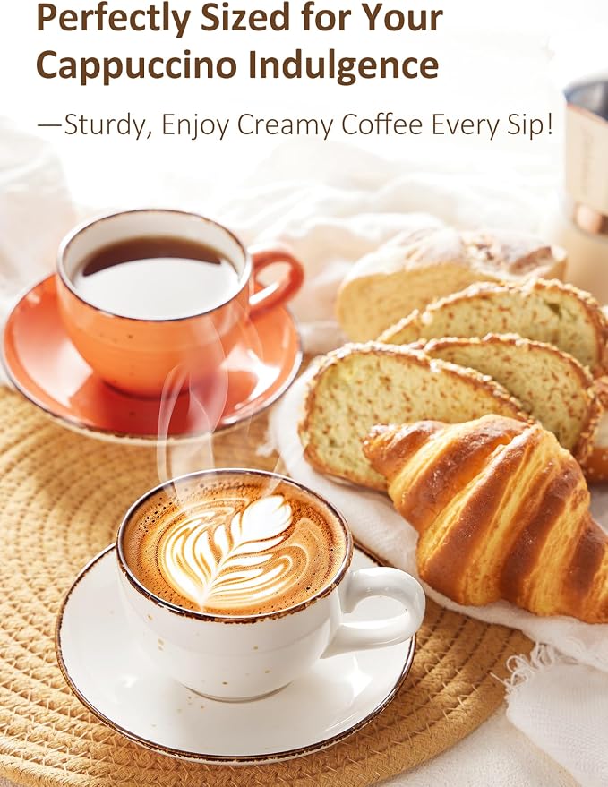 8 oz Porcelain Cappuccino Cups