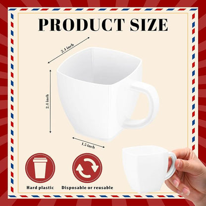 Amyhill 100 Pcs 5 oz Disposable Tea Cups Bulk