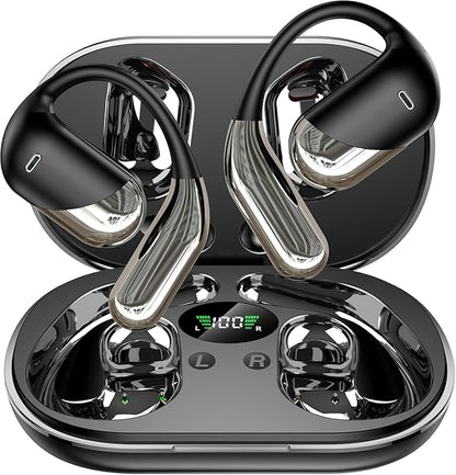 AI Translation Earbuds Real Time, 3-in-1 Translator Earbuds 144 Languages & Accents, Audifonos Traductores Inglés Español,Open Ear Wireless Headphones with Charging Case fit iOS & Android