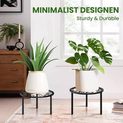 TOSKING Heavy Duty Metal Plant Stand