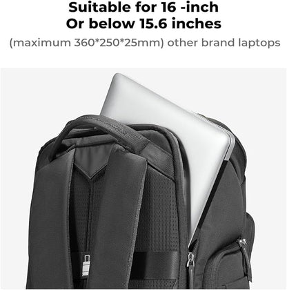 K&F CONCEPT Camera bags Waterproof 25L Large Capacity Camera Case with Raincover Camera Case 15.6 Inch Laptop Compartment Compatible with Canon/Nikon/Sony/DJI Mavic Drone Travel Camera Backpack