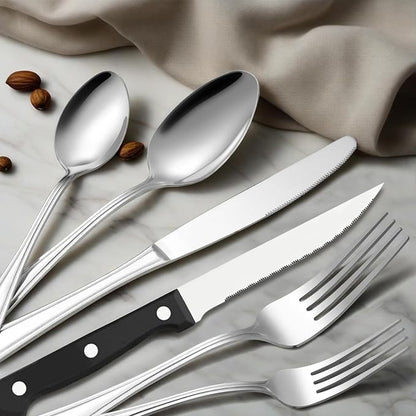 Hunycook 48-Piece Silverware Set