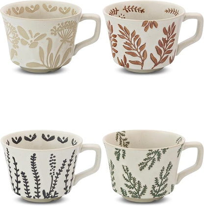 11 oz Ceramic Coffee Mug, Stoneware Teacup