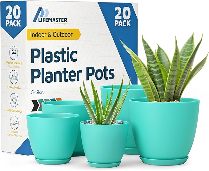 Planter Pots with Drainage Holes