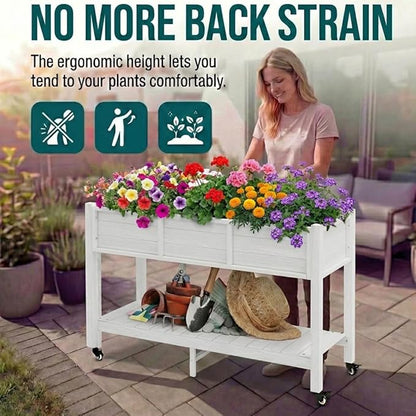 YITAHOME Raised Garden Bed HDPE
