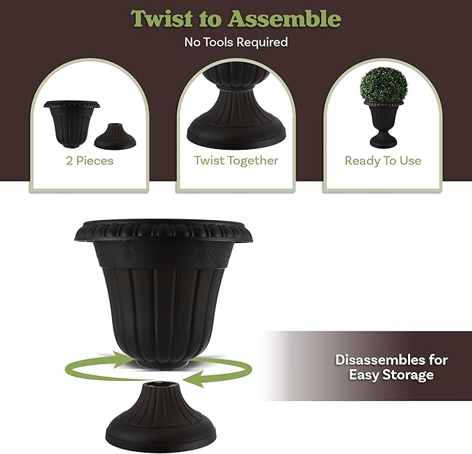 Outdoor Planter 2-Pack
