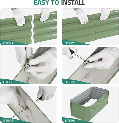 Galvanized Raised Garden Bed