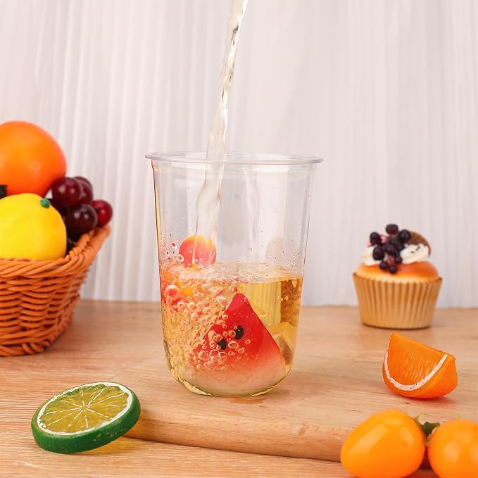 16oz Disposable Stemless Glasses