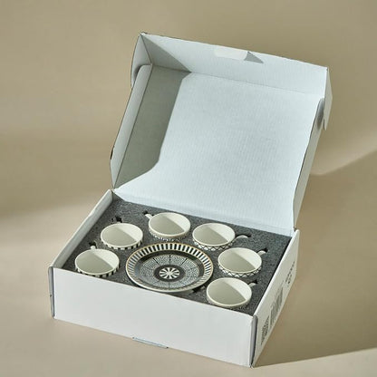 KARACA Helenistic Turkish Small Coffee Cups Set