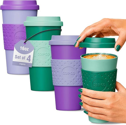 Copco Acadia 16oz Travel Mug, Ergonomic Design, Comfortable Handling