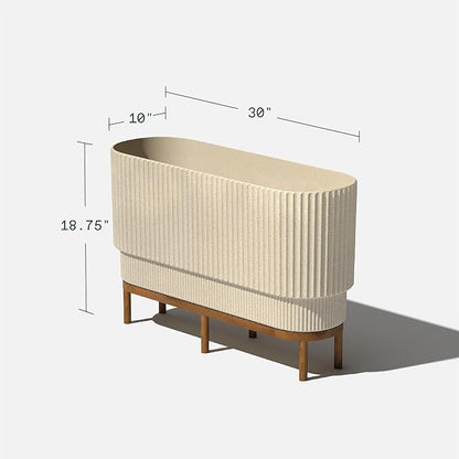 Veradek Demi Series Raised Long Planter