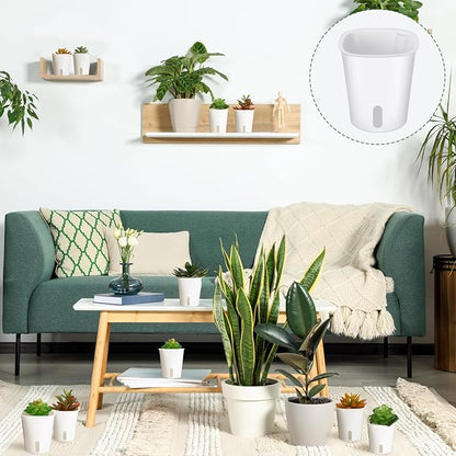 20 Pcs 3 Inch Self Watering Pots Self Watering Planters