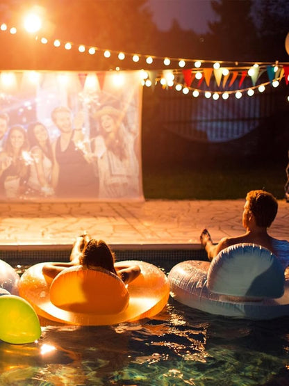 addlon 48FT LED Outdoor String Lights