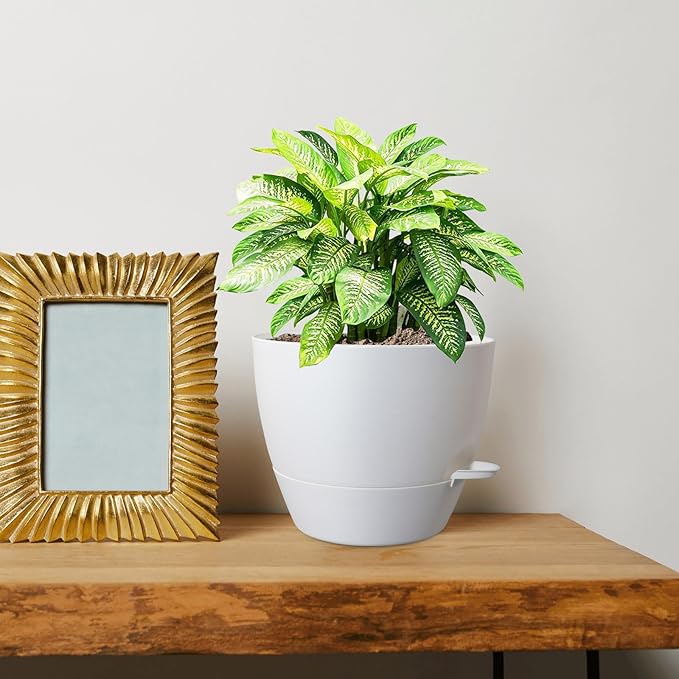 8 inch Self Watering Pots, Plant Pots