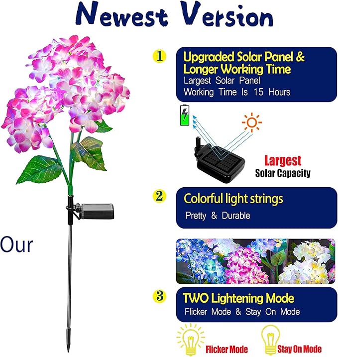 TONULAX Solar Garden Lights