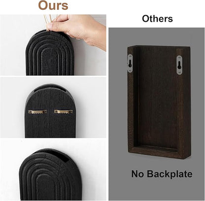 Wooden Wall Art Decor: Wall Vases