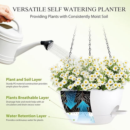 12 Inch Hanging Baskets 2 PC