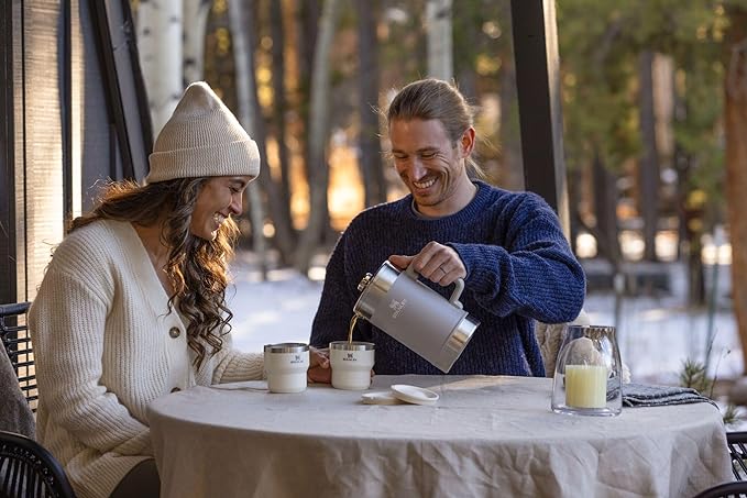 STANLEY Stay-Hot Stacking Camp Cup | Press In Drink Through Lid | Cup