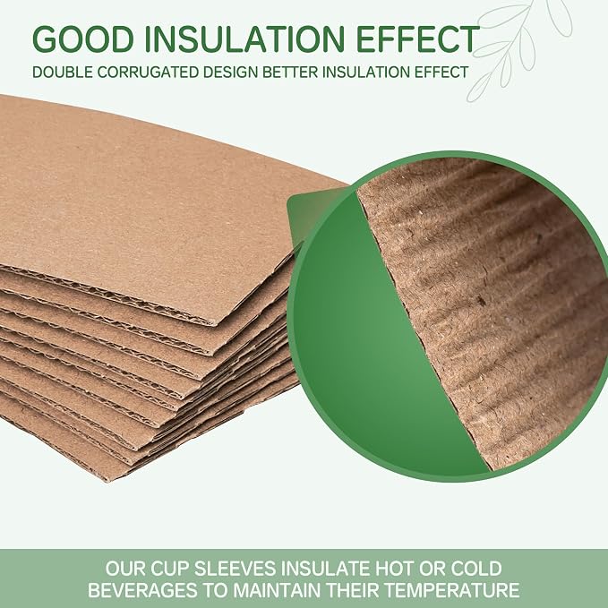 16 oz 500 Pack Disposable Coffee Cups