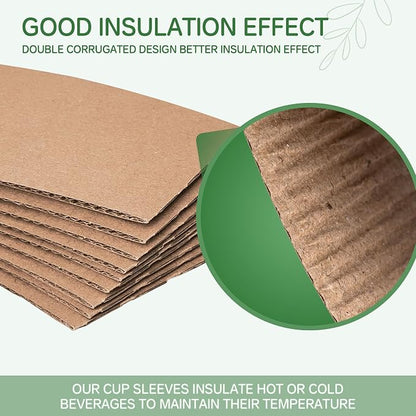 16 oz 500 Pack Disposable Coffee Cups