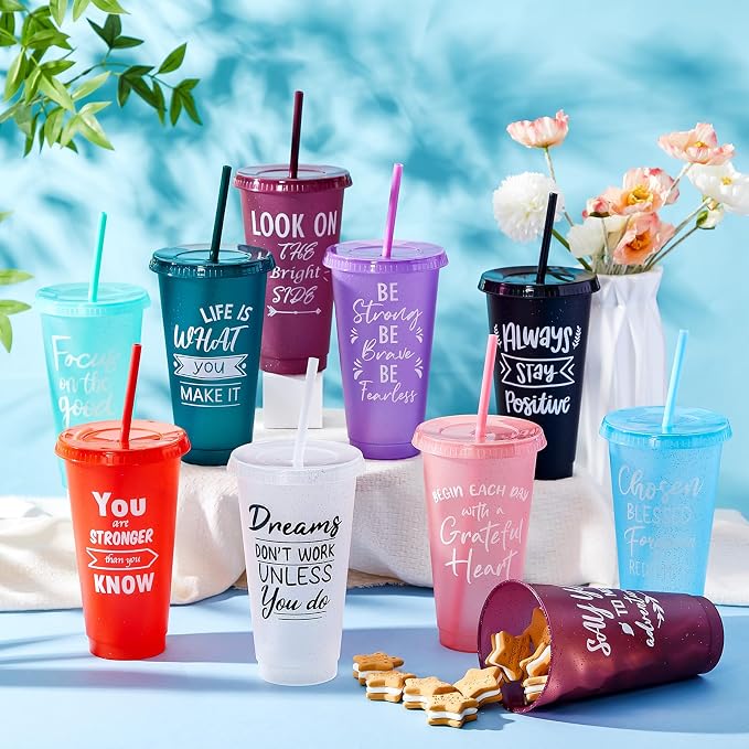 Uiifan 30 Pcs Inspirational Cups Bulk