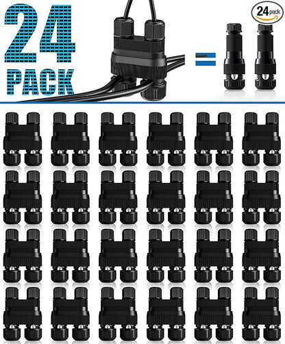 SUNVIE Fastlock2 Low Voltage Wire Connector Landscape Lighting Connectors 12-18