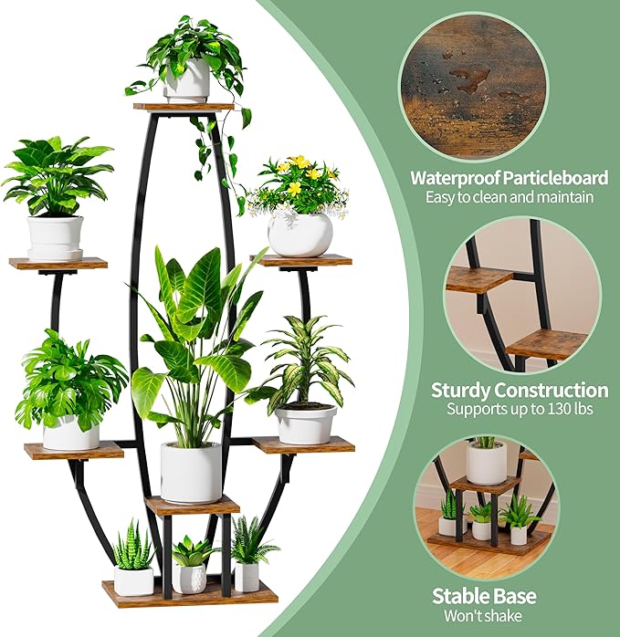 JUSTOGO Plant Stand Indoor